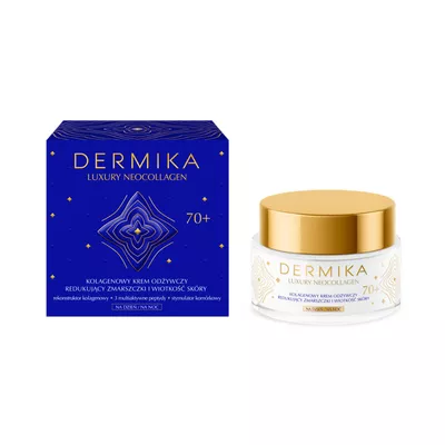 DERMIKA Luxury Neocollagen Kolagenowy Krem Odżywczy 70+ 50ml