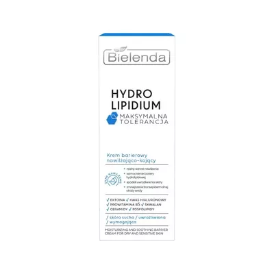 Bielenda Hydro Lipidium Krem Barierowy Nawilżająco-Kojący 50ml
