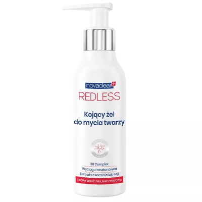 Novaclear Redless Kojący Żel do Mycia Twarzy 150ml
