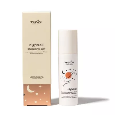 Resibo Nightcall Regenerujący Krem na Noc z Efektem Subtelnej Opalenizny 50ml