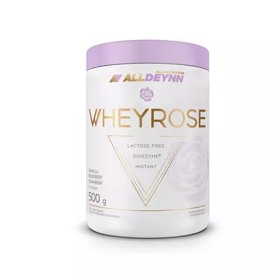 ALLNUTRITION Wheyrose Odżywka Vanilla Blueber 500g