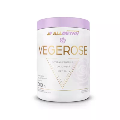 ALLNUTRITION Vegerose Odżywka Vanilla Blueber 500g