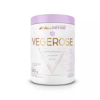 ALLNUTRITION Vegerose Odżywka White Chocolate 500g