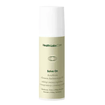 Health Labs Solve On Acne Krem z Kwasem Azelainowym 10% 30ml