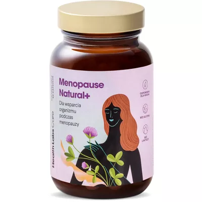 Health Labs Menopause Natural+ Dla Wsparcia Organizmu Podczas Menopauzy 60 Kapsułek
