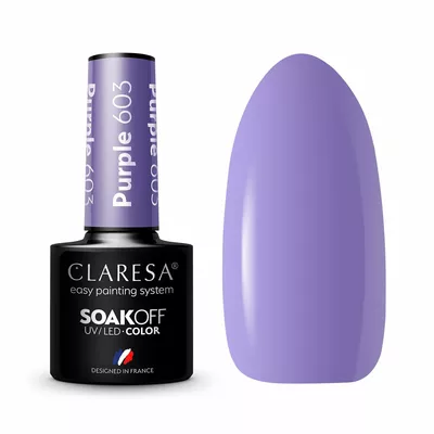 Claresa Lakier Hybrydowy Purple 603