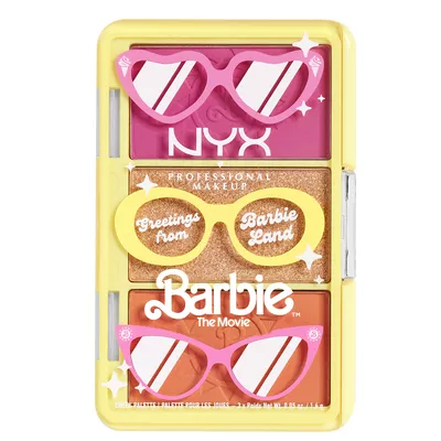 NYX Professional Makeup x Barbie Paleta do Twarzy 01 Greetings From Barbieland