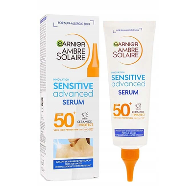 Garnier Ambre Solaire Sensitive Advanced Serum do Ciała SPF50+ 125ml