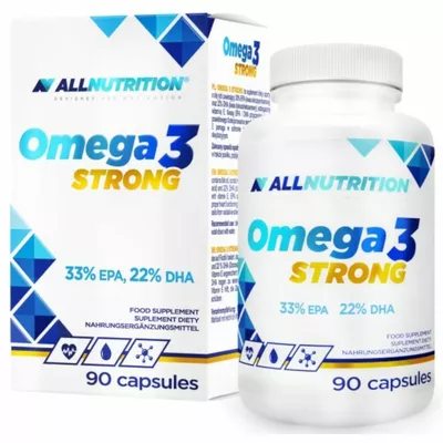ALLNUTRITION Omega 3 Strong Suplement 90 Kapsułek