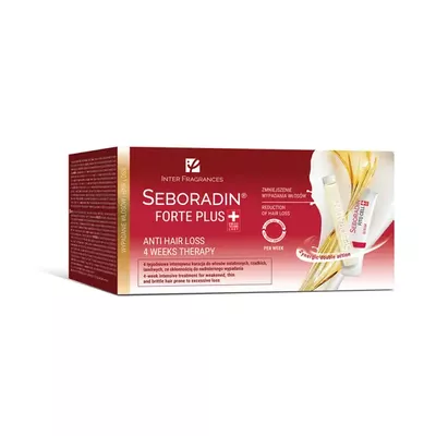 Seboradin Forte Plus Ampułki 24x5,5ml + Serum