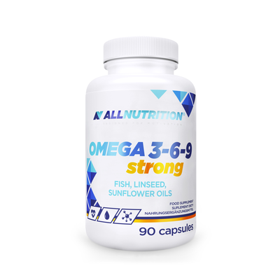ALLNUTRITION Omega 3-6-9 Strong Suplement Diety 90 Kapsułek