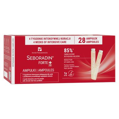 Seboradin Forte Ampułki do Włosów Duo Pack 28x5,5ml