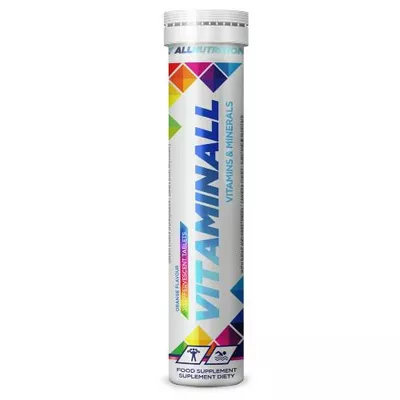 ALLNUTRITION Vitaminall Suplement 20 Tabletek Musujących