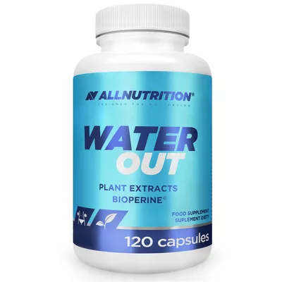 ALLNUTRITION Water Out Usuwanie Wody Suplement 120 Kapsułek