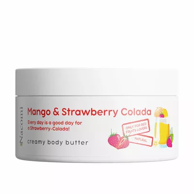 Nacomi Kremowe Masło do Ciała Mango i Truskawcolada 100ml