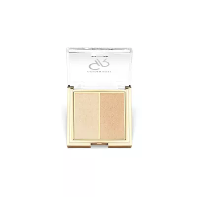 Golden Rose So Glow! Podwójny Rozświetlacz 101