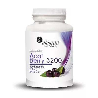 Aliness Acai Berry 3200 100 Kapsułek