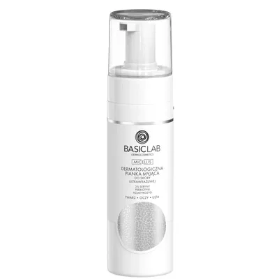 BasicLab Micellis Dermatologiczna Pianka do Mycia Twarzy 150ml