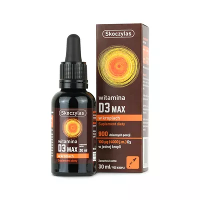 Skoczylas Witamina D3 Max w Kroplach 30ml