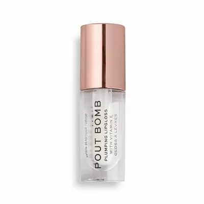 Makeup Revolution Pout Bomb Błyszczyk do Ust Gloss Glaze Clear