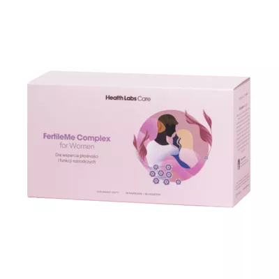 Health Labs FertileMe Complex dla Kobiet Wsparcie Płodności i Funkcji Rozrodczych 30+