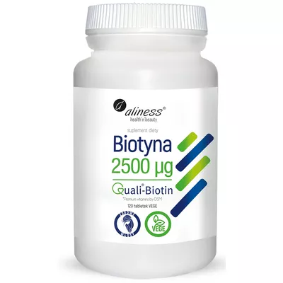 Aliness Biotyna 2500mg 120 Kapsułek
