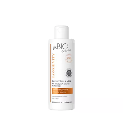 beBIO Longevity Naturalna Płukanka do Włosów 200ml