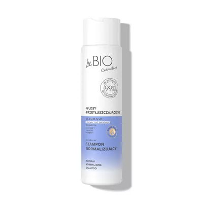 beBIO Naturalny Szampon do Włosów Przetłuszczających 300ml