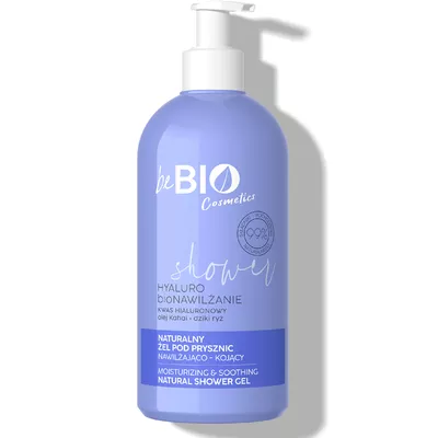 beBIO Żel pod Prysznic bioNawilżenie 350ml