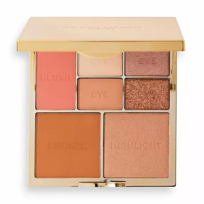Revolution PRO Eye &amp; Cheek Paleta do Twarzy i Oczu Light Medium