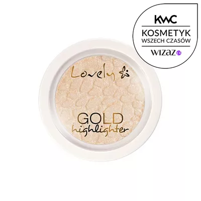 Lovely Gold Highlighter Rozświetlacz do Twarzy