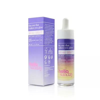 Hello Sunday The One That Makes You Glow Serum Chroniące przed Słońcem SPF40+ 