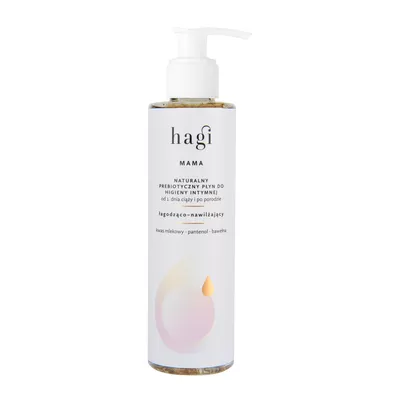 Hagi Mama Naturalny Prebiotyczny Płyn do Higieny Intymnej dla Kobiet w Ciąży 200ml