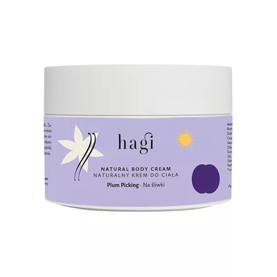 Hagi Naturalny Krem do Ciała na Śliwki 200ml