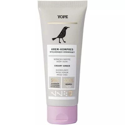 Yope Krem-Kompres Wygładzająco-Odnawiający Krem do Rąk Creamy Amber 50ml