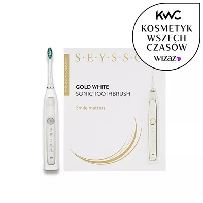 SEYSSO Gold White SC Szczoteczka Soniczna Biała