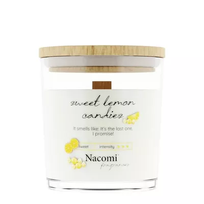 Nacomi Świeca Zapachowa Sweet Lemon Candies 140g