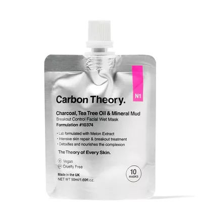 Carbon Theory Tea Tree Oil &amp; Mineral Mud Błotna Maseczka 50ml