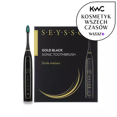 SEYSSO Gold Black SC Szczoteczka Soniczna Czarna