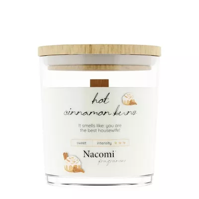 Nacomi Świeca Zapachowa Hot Cinnamon Buns 140g