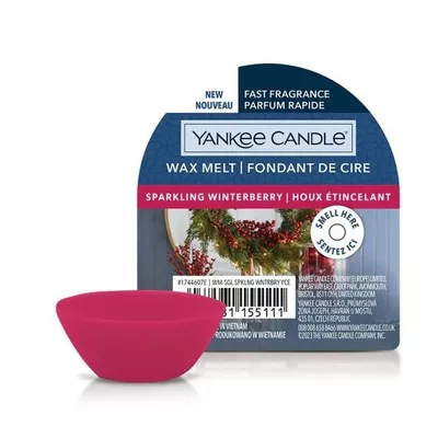Yankee Candle Wosk Sparkling Winterberry