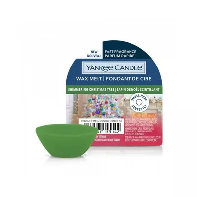 Yankee Candle Wosk Shimmering Christmas Tree