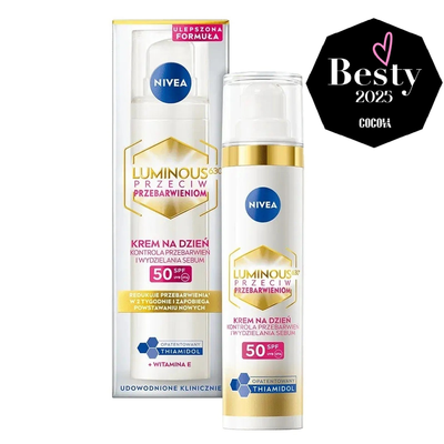 NIVEA Cellular LUMINOUS630&amp;#x00AE;  Krem na Dzień Przeciw Przebarwieniom SPF 50 40 ml