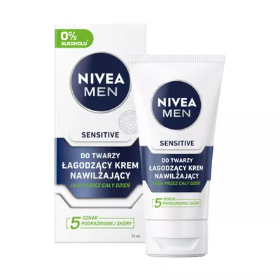 NIVEA Sensitive Łagodzący Krem Nawilżający 75ml