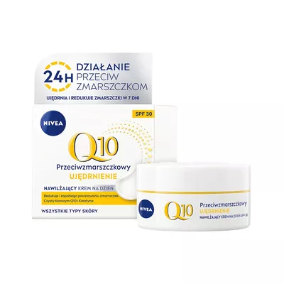 NIVEA Q10 Ujędrnienie Przeciwzmarszczkowy Nawilżający Krem na Dzień SPF30 50ml