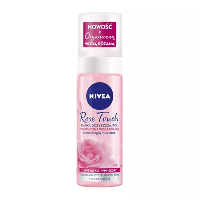 NIVEA Rose Touch Pianka Oczyszczająca z Organiczną Wodą Różaną 150ml