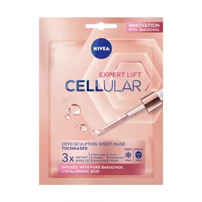 NIVEA Cellular Expert Lift Chłodząco-Modelująca Maska w Płachcie