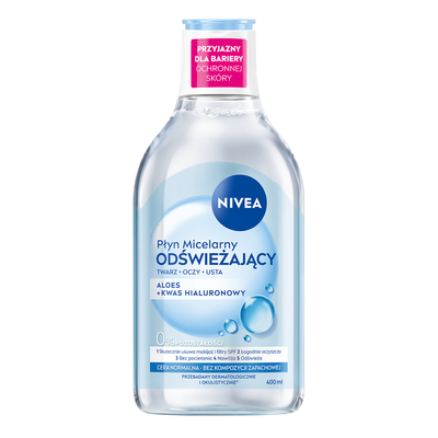 NIVEA Pielęgnujący Płyn Micelarny Cera Normalna i Mieszana 400ml