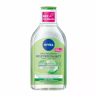 NIVEA Płyn Micelarny Oczyszczający Cera Mieszana 400ml