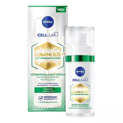 NIVEA Cellular Luminous630&amp;#x00AE;  Udoskonalające Serum na Przebarwienia po Trądziku 30ml